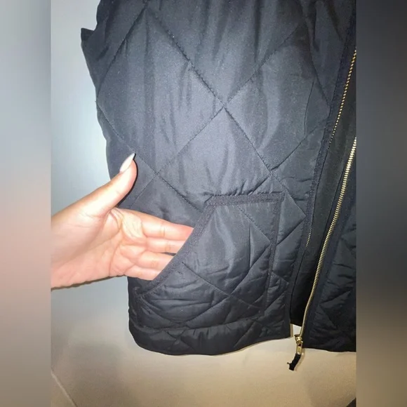 💛 bundle for $15- J. Crew Classic Black Jacket vest - Picture 3 of 5